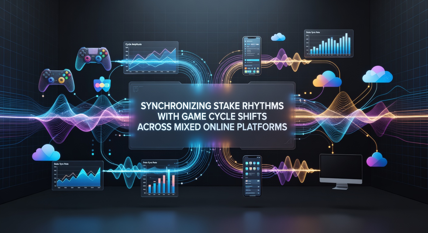 Split-screen view of player dashboard monitoring stake levels and cycle indicators during a multi-platform gaming session