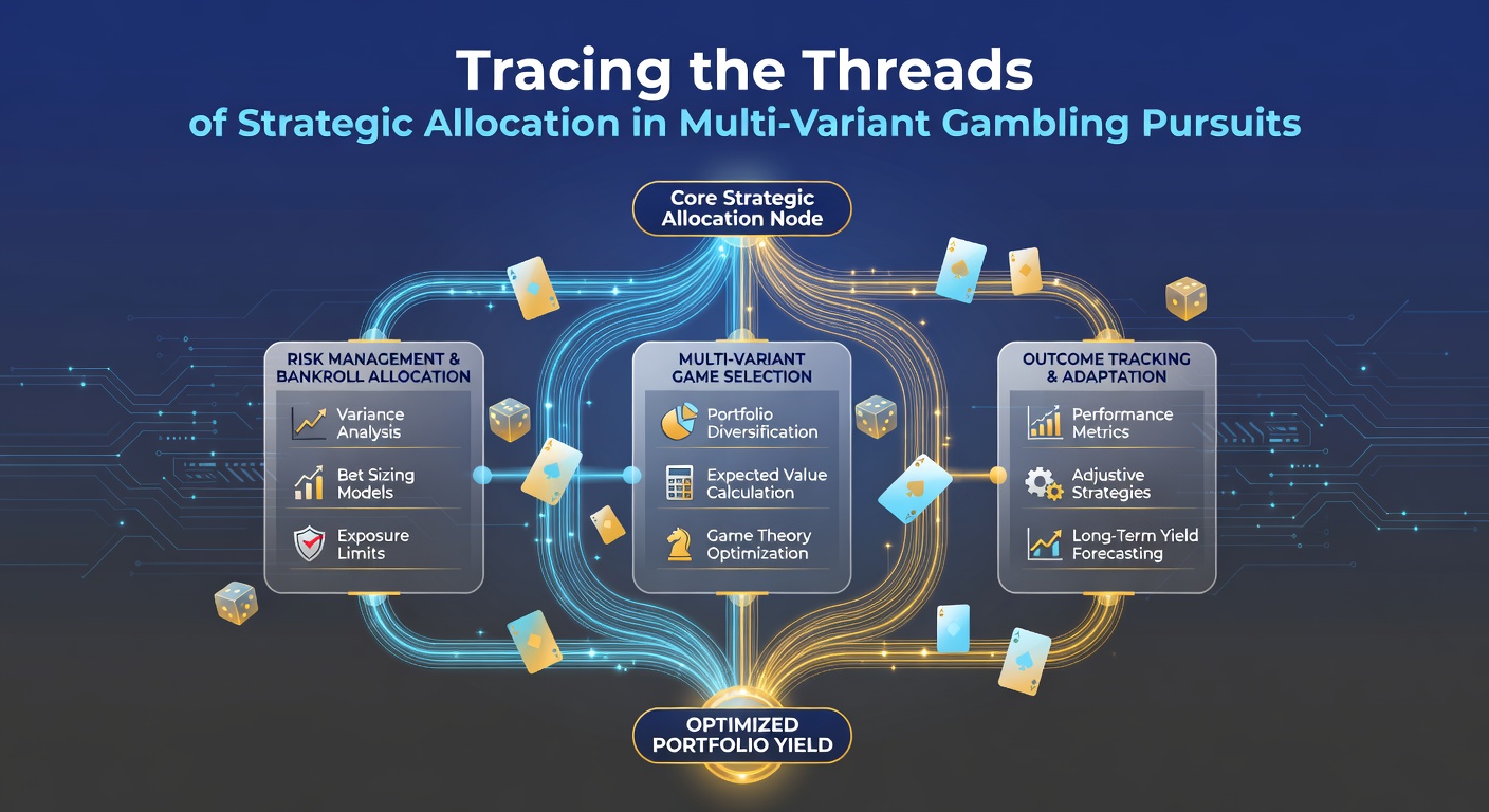 Detailed view of allocation modeling tools used in multi-game casino sessions